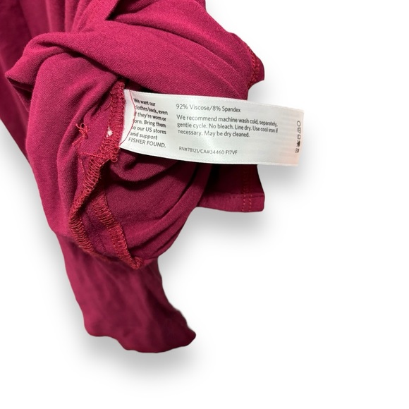 Eileen Fisher Jersey Knit Tunic in Berry - Picture 5 of 5